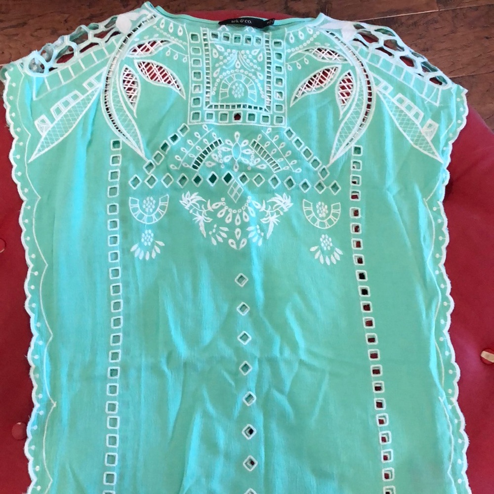 Mint green tunic size S